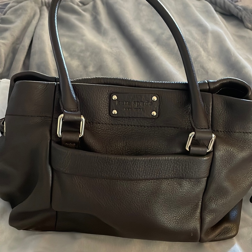 Kate Spade Bess Westbury chocolate brown bag purse handbag